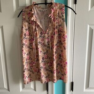 Loft sleeveless tops, set of 2